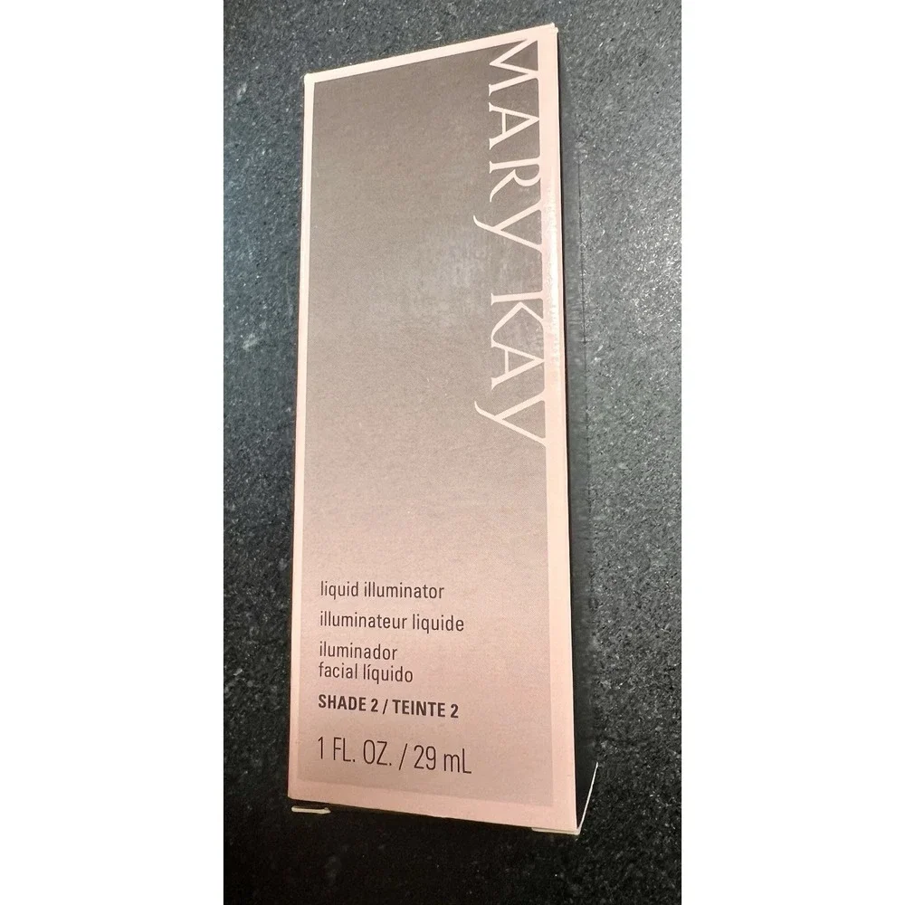 New In Box Mary Kay Cosmetics LIQUID ILLUMINATOR‎ Shade 2  #034229 1 Fl Oz